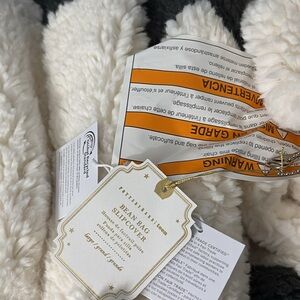 Pottery Barn Black and White Soccer Ball Plush